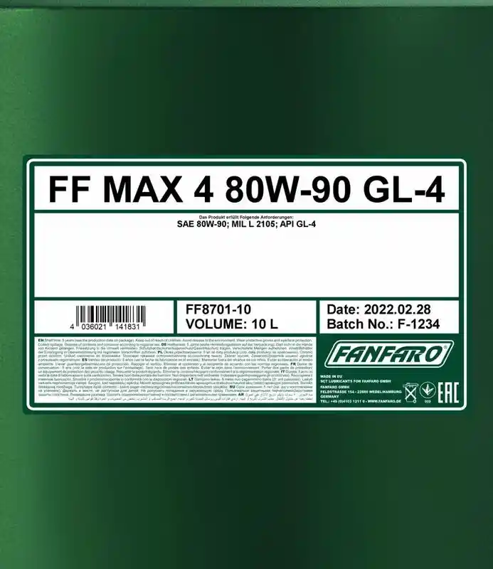 SCT - MANNOL FF8701-10