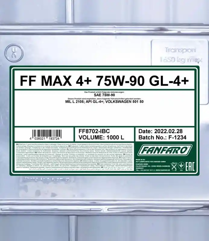 SCT - MANNOL FF8702-IBC