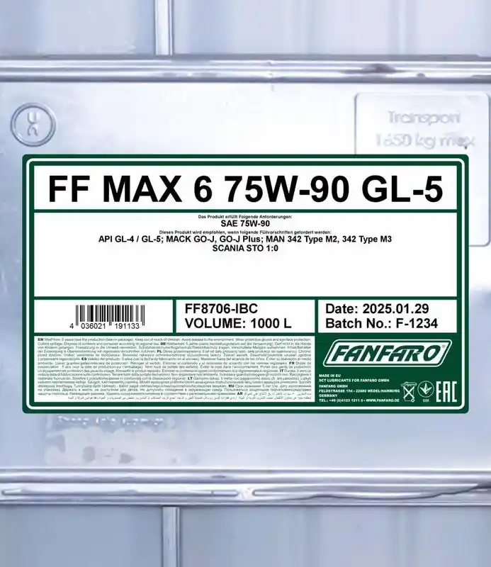 SCT - MANNOL FF8706-IBC