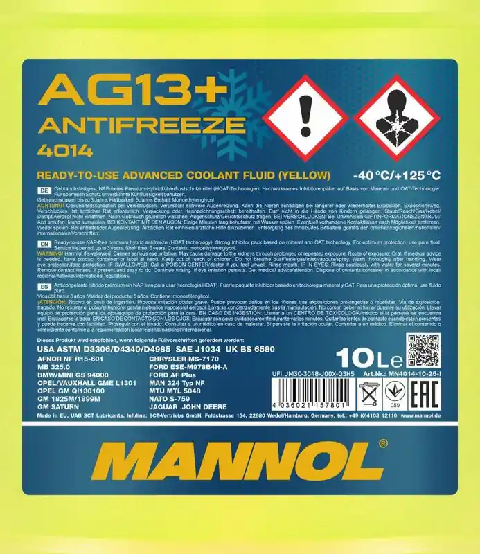 SCT - MANNOL MN4014-10