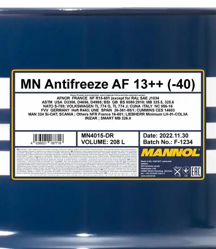SCT - MANNOL MN4015-DR