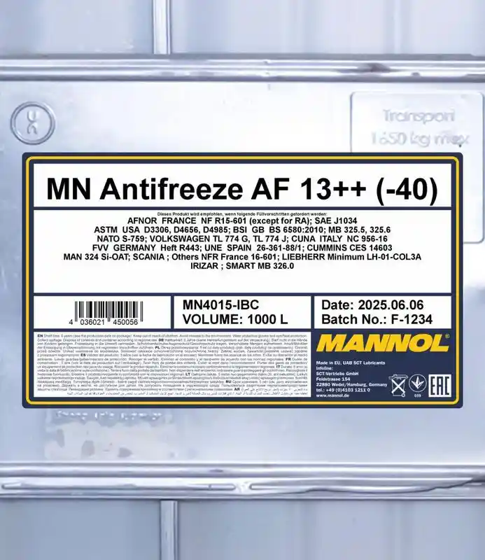 SCT - MANNOL MN4015-IBC