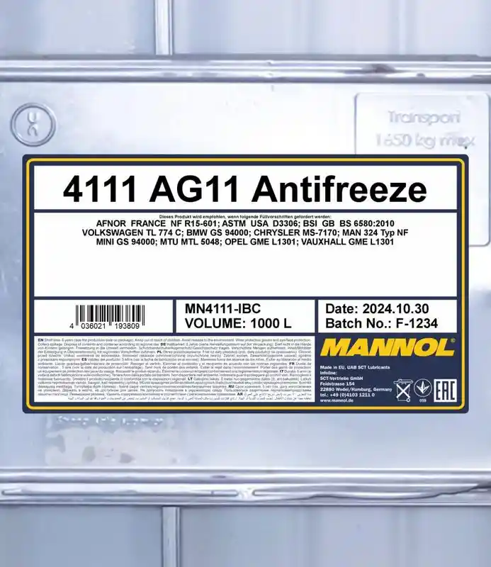 SCT - MANNOL MN4111-IBC