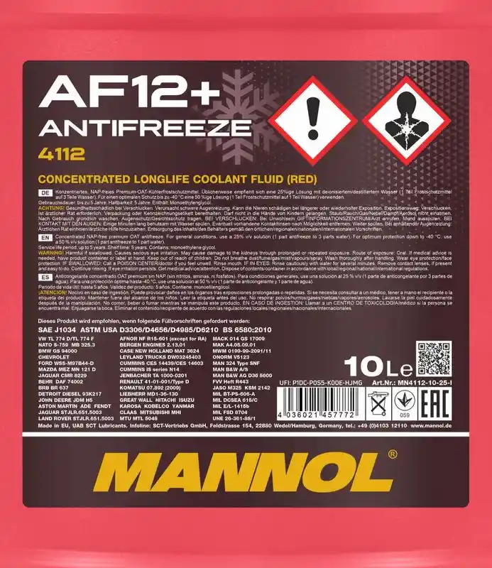 SCT - MANNOL MN4112-10