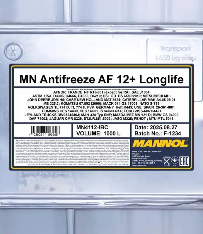 SCT - MANNOL MN4112-IBC