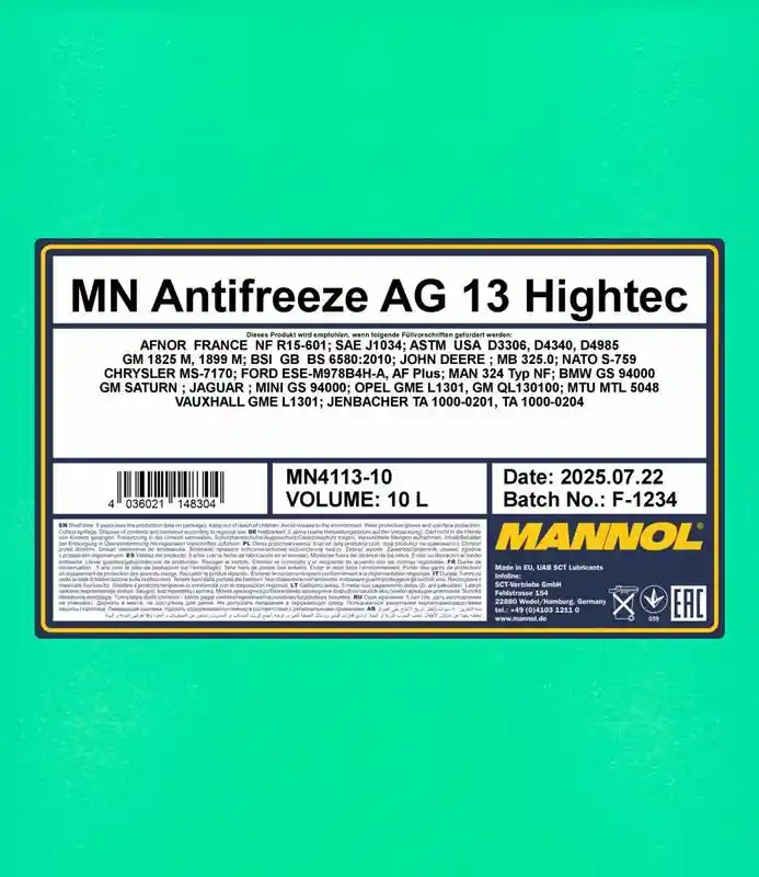 SCT - MANNOL MN4113-10