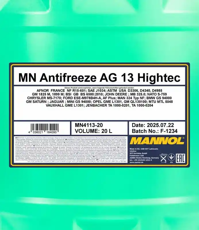 SCT - MANNOL MN4113-20