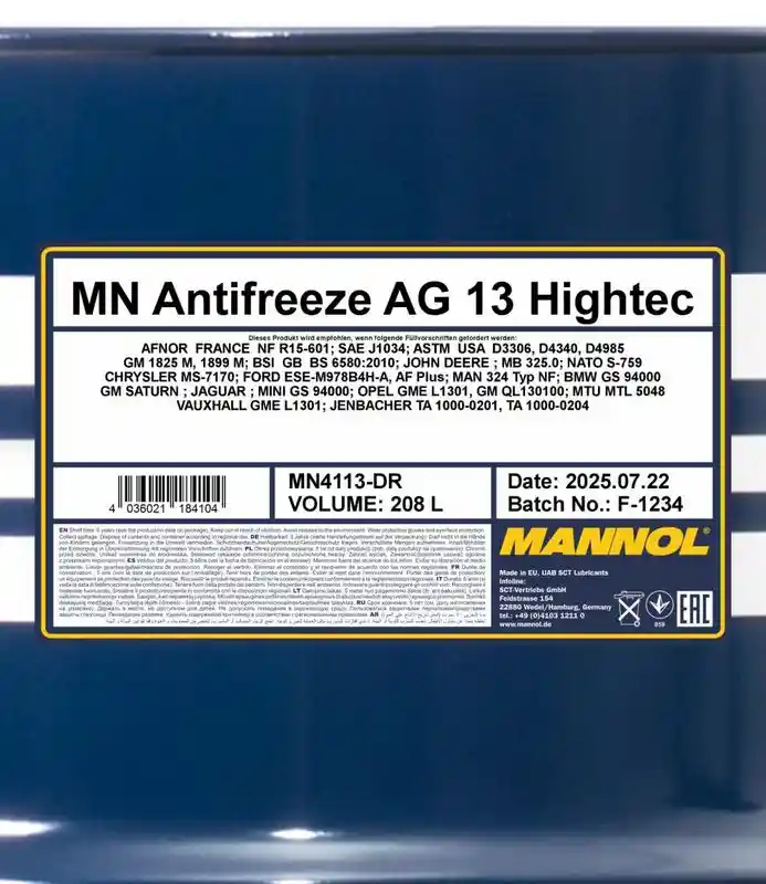 SCT - MANNOL MN4113-DR