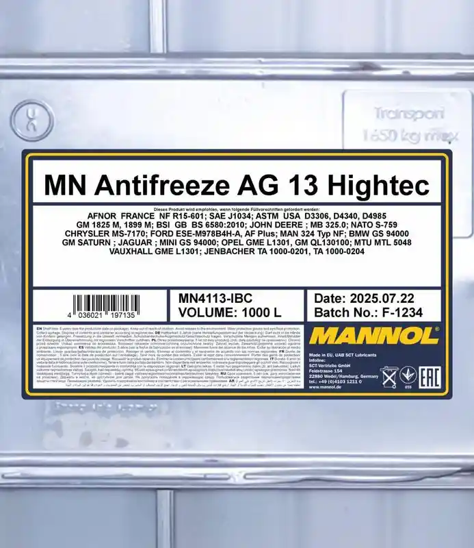 SCT - MANNOL MN4113-IBC