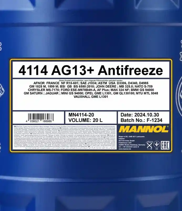 SCT - MANNOL MN4114-20