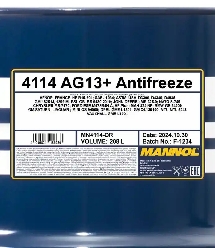 SCT - MANNOL MN4114-DR