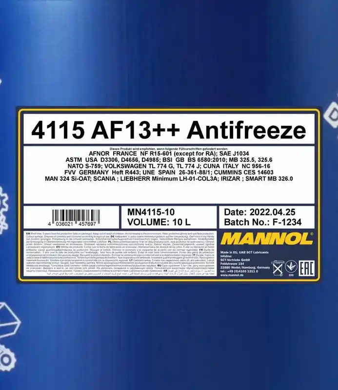 SCT - MANNOL MN4115-10