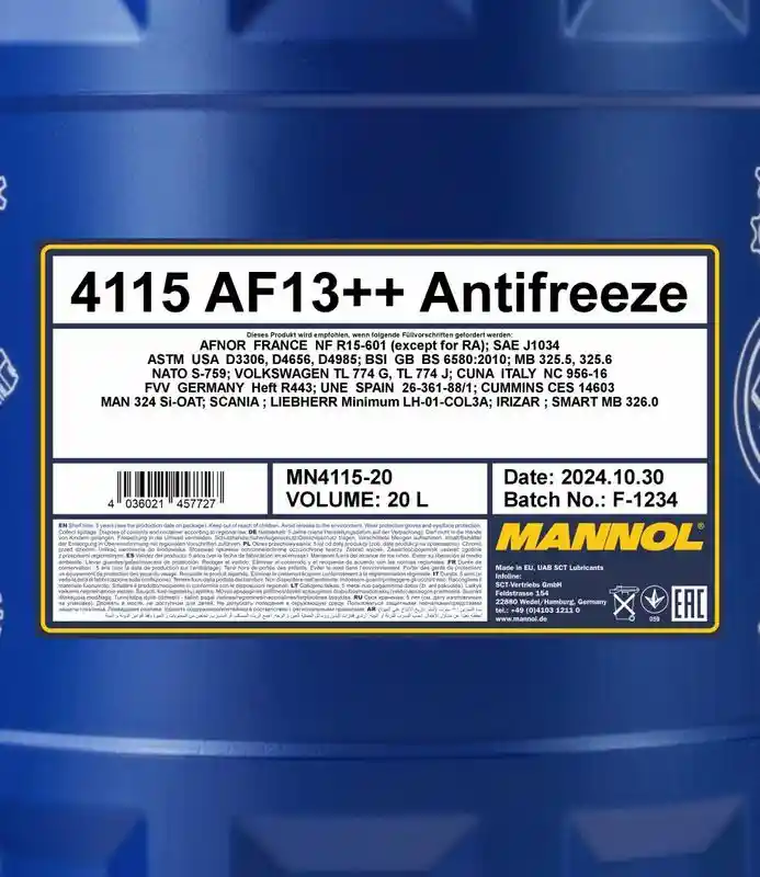 SCT - MANNOL MN4115-20