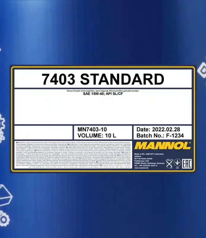 SCT - MANNOL MN7403-10