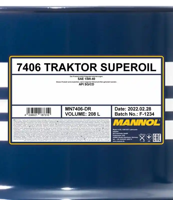 SCT - MANNOL MN7406-DR