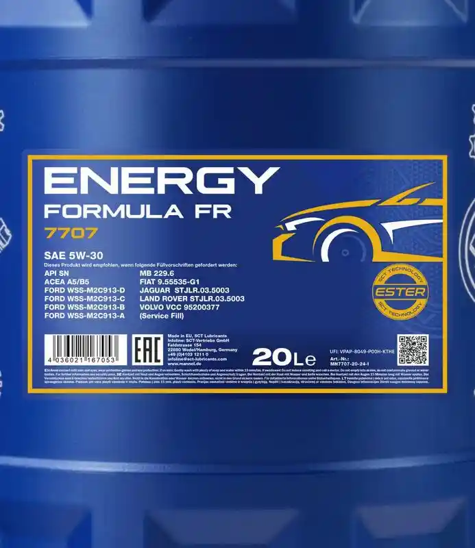 SCT - MANNOL MN7707-20