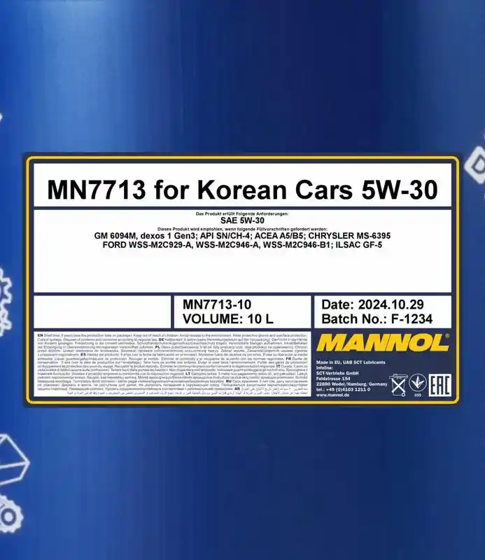 SCT - MANNOL MN7713-10