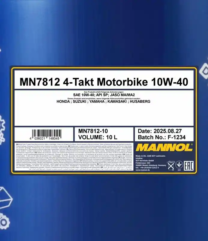 SCT - MANNOL MN7812-10