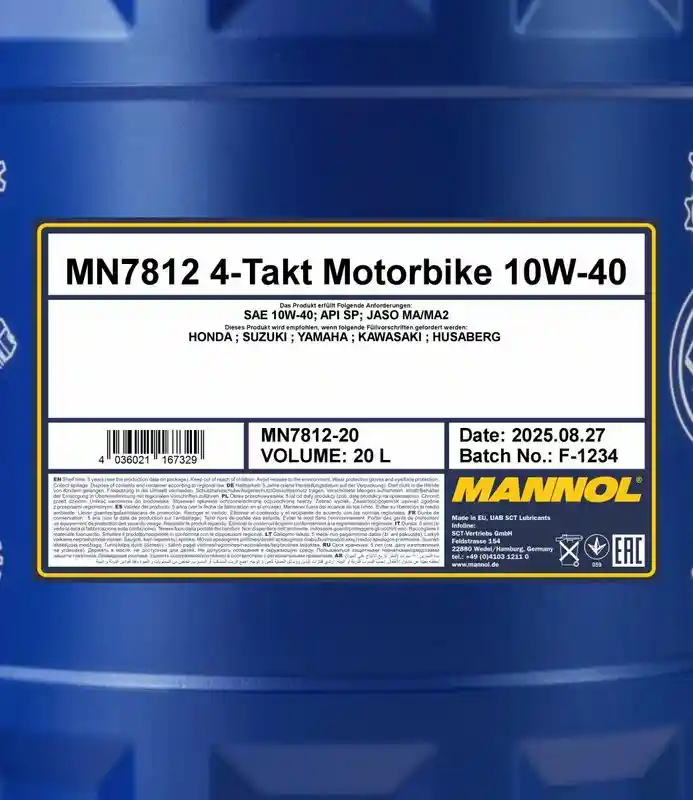 SCT - MANNOL MN7812-20