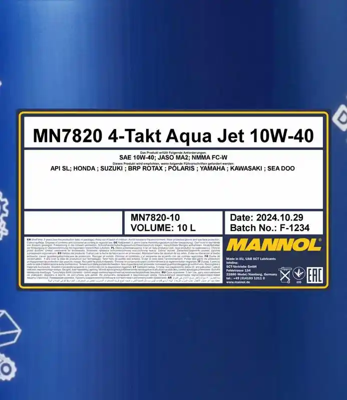SCT - MANNOL MN7820-10
