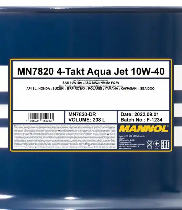 SCT - MANNOL MN7820-DR
