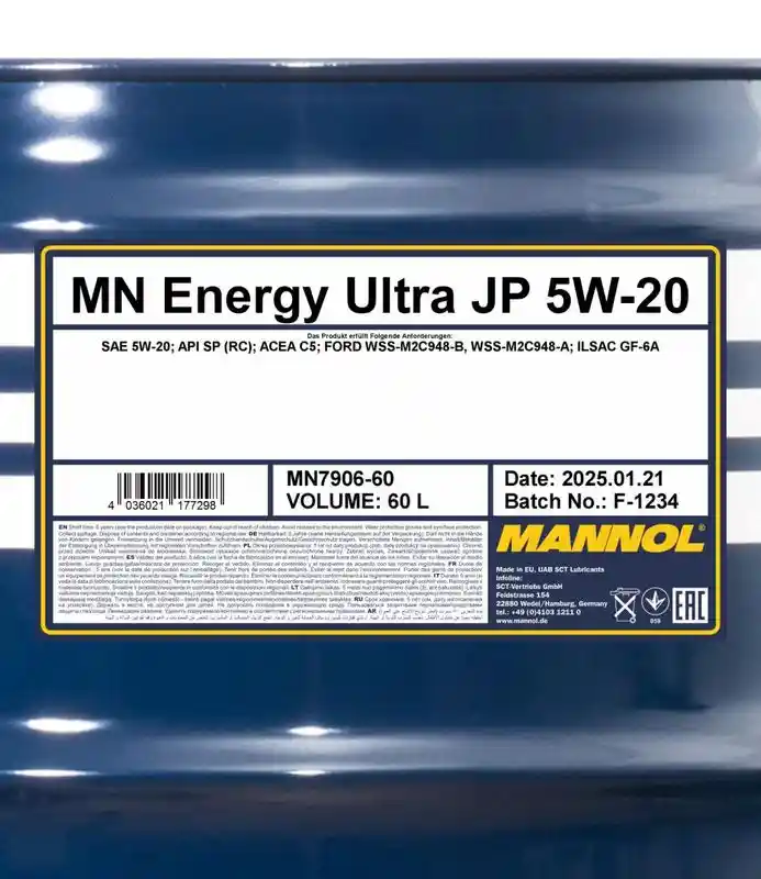 SCT - MANNOL MN7906-60