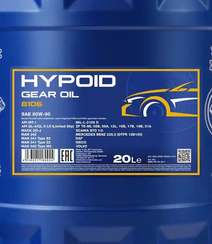 SCT - MANNOL MN8106-20