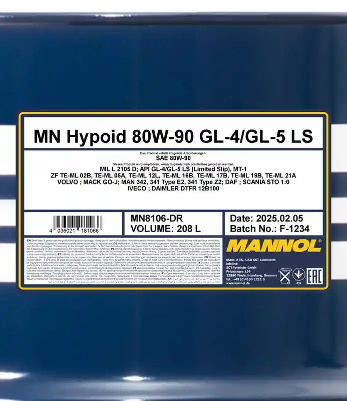 SCT - MANNOL MN8106-DR