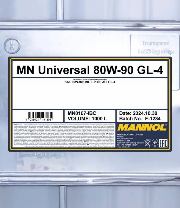 SCT - MANNOL MN8107-IBC