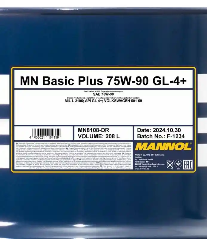 SCT - MANNOL MN8108-DR