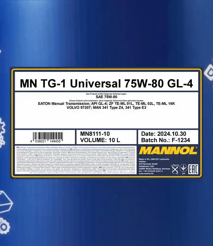 SCT - MANNOL MN8111-10