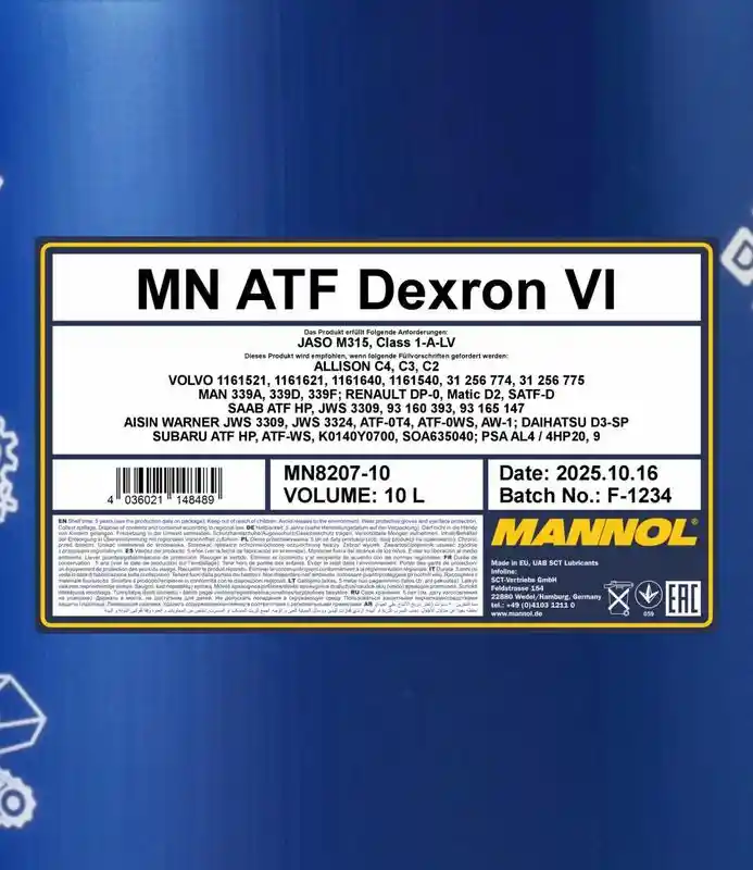 SCT - MANNOL MN8207-10