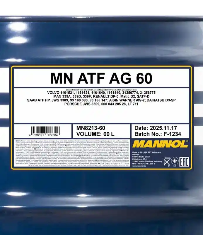 SCT - MANNOL MN8213-60