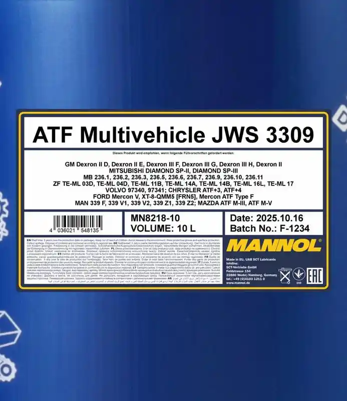 SCT - MANNOL MN8218-10