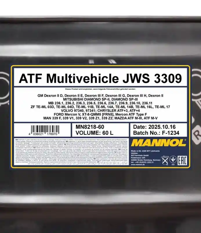 SCT - MANNOL MN8218-60