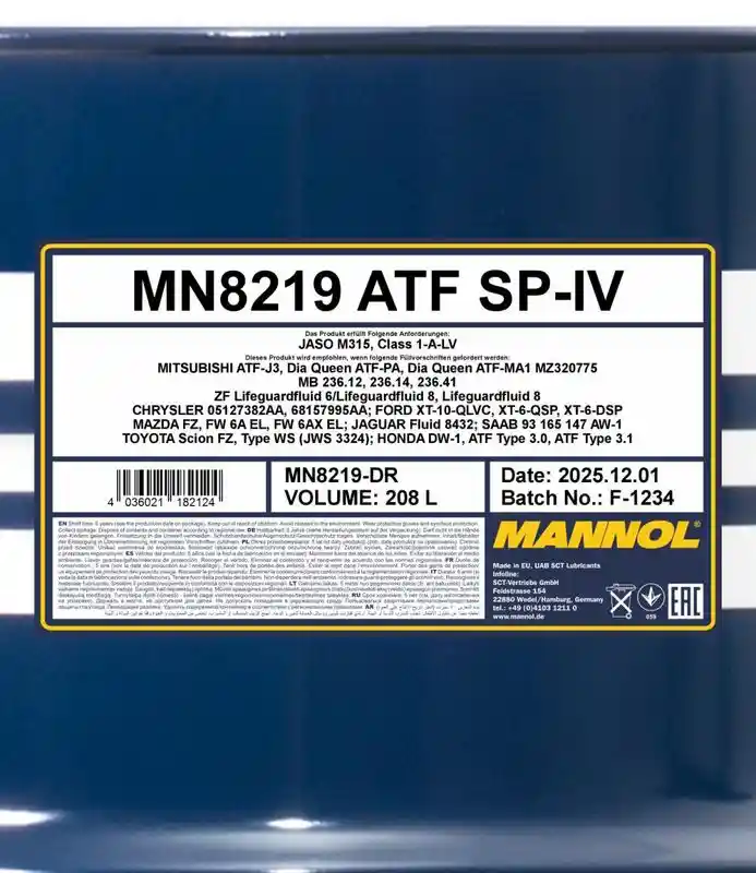 SCT - MANNOL MN8219-DR