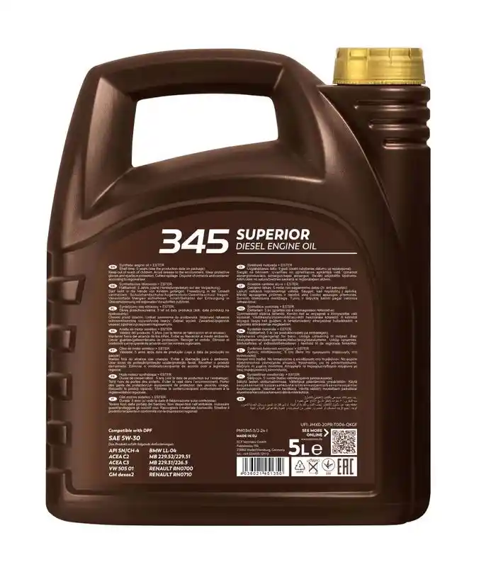 SCT - MANNOL PM0345-5