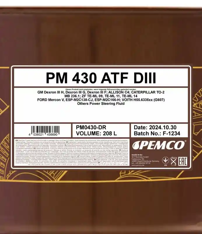 SCT - MANNOL PM0430-DR