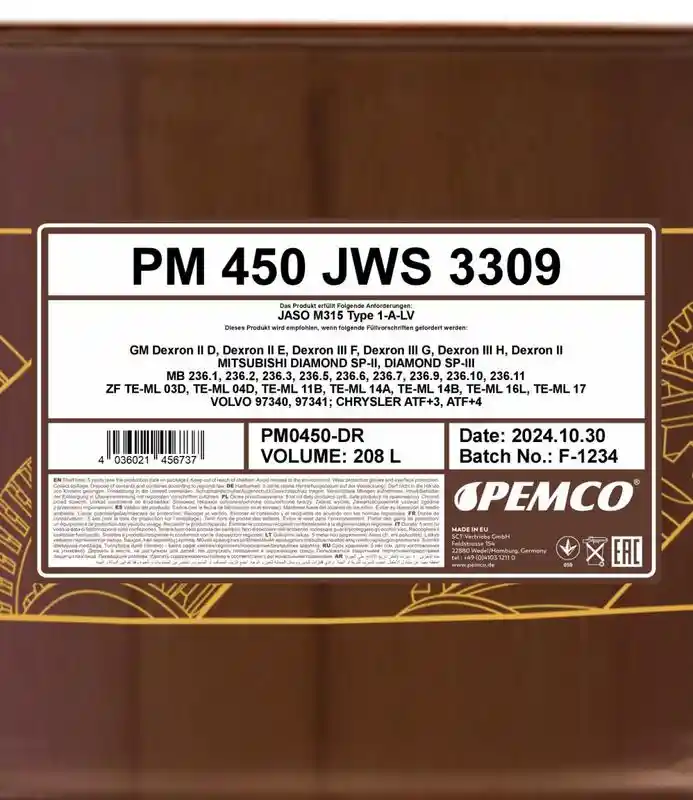SCT - MANNOL PM0450-DR