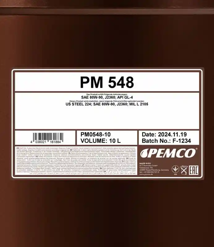 SCT - MANNOL PM0548-10