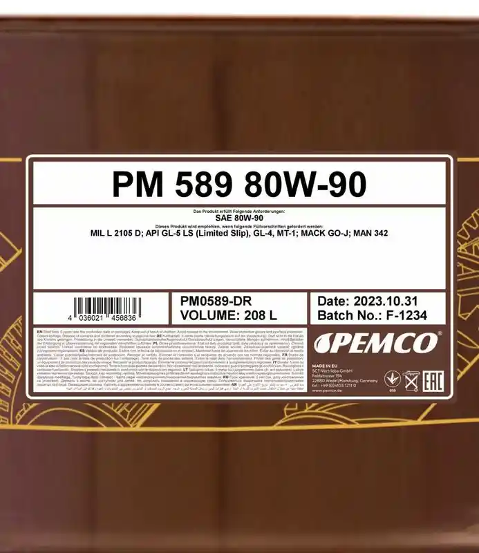 SCT - MANNOL PM0589-DR