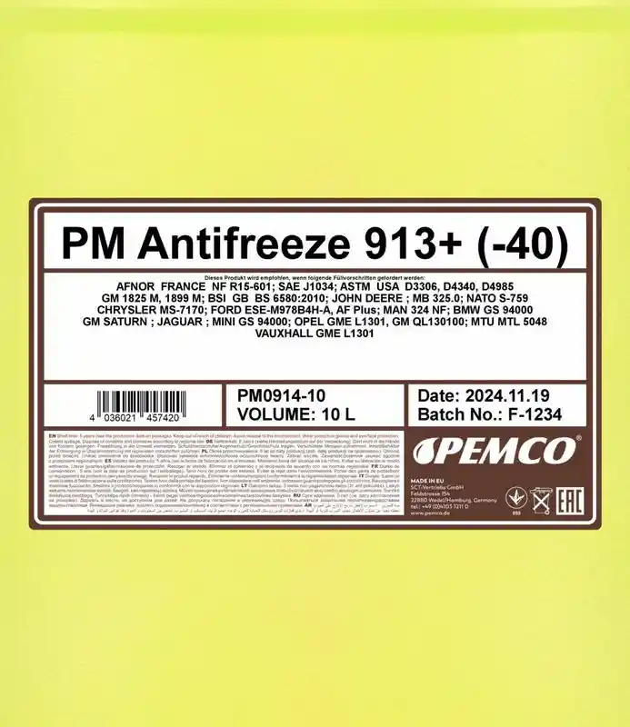 SCT - MANNOL PM0914-10