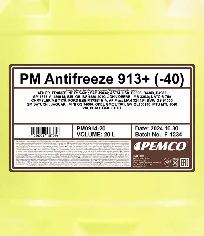 SCT - MANNOL PM0914-20