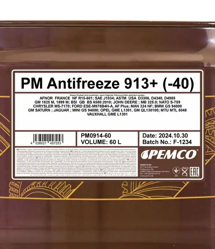 SCT - MANNOL PM0914-60