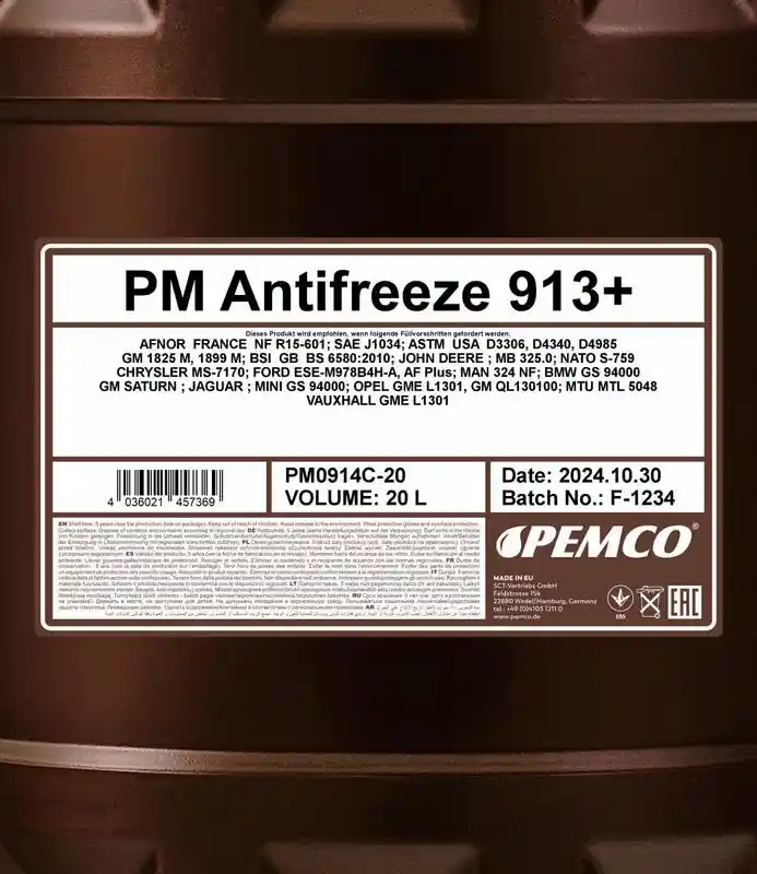 SCT - MANNOL PM0914C-20