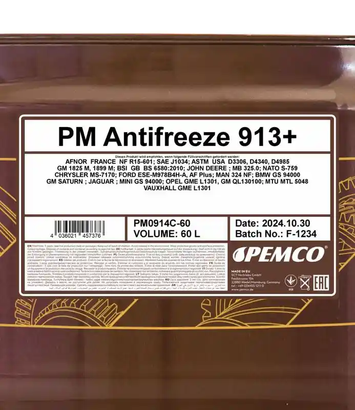 SCT - MANNOL PM0914C-60