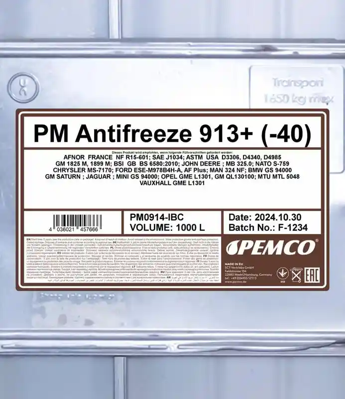 SCT - MANNOL PM0914-IBC