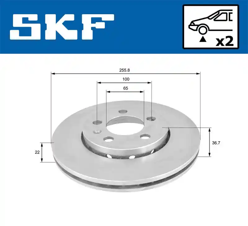 SKF VKBD 80003 V2