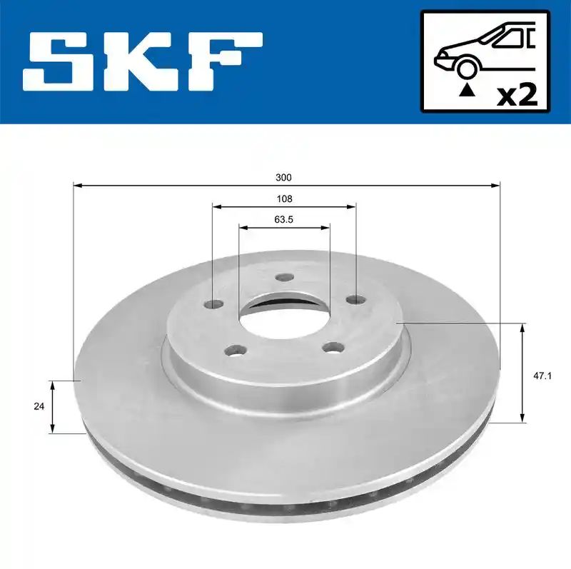 SKF VKBD 80015 V2