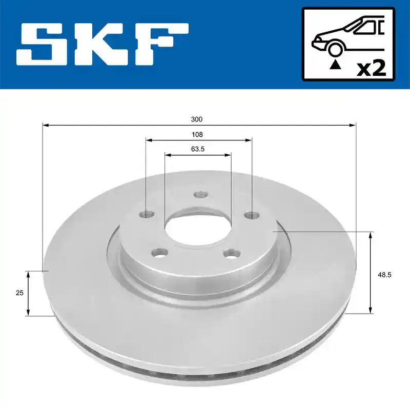SKF VKBD 80053 V2